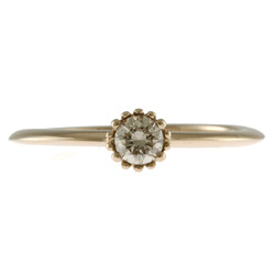 KASHIKEY Mill Ring, Size 10, 18K, Brown Diamond, 0.20ct, Women's,