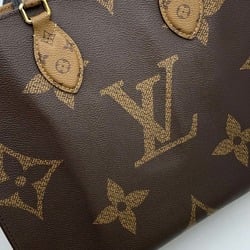 Louis Vuitton Tote Bag Monogram Reverse Giant On-the-Go MM M45321 Handbag Shoulder