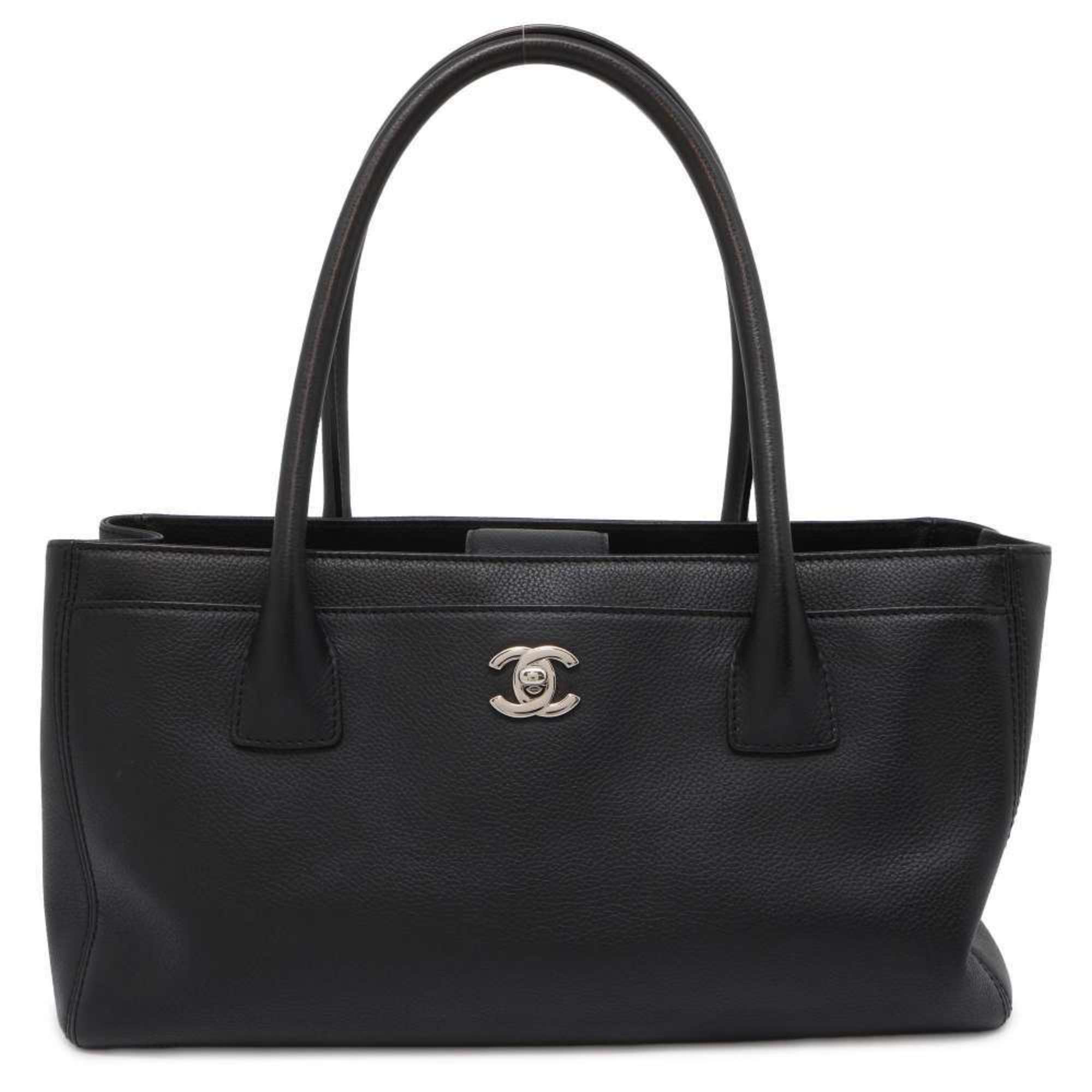 Chanel Tote Bag Coco Mark Executive Line A67282 CHANEL Handbag Black