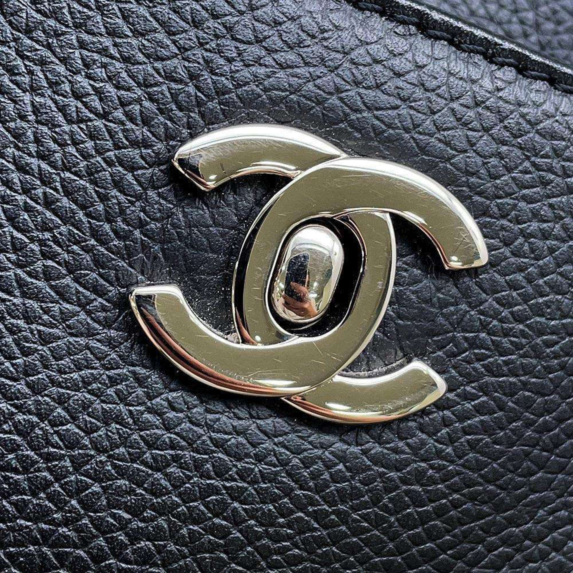 Chanel Tote Bag Coco Mark Executive Line A67282 CHANEL Handbag Black