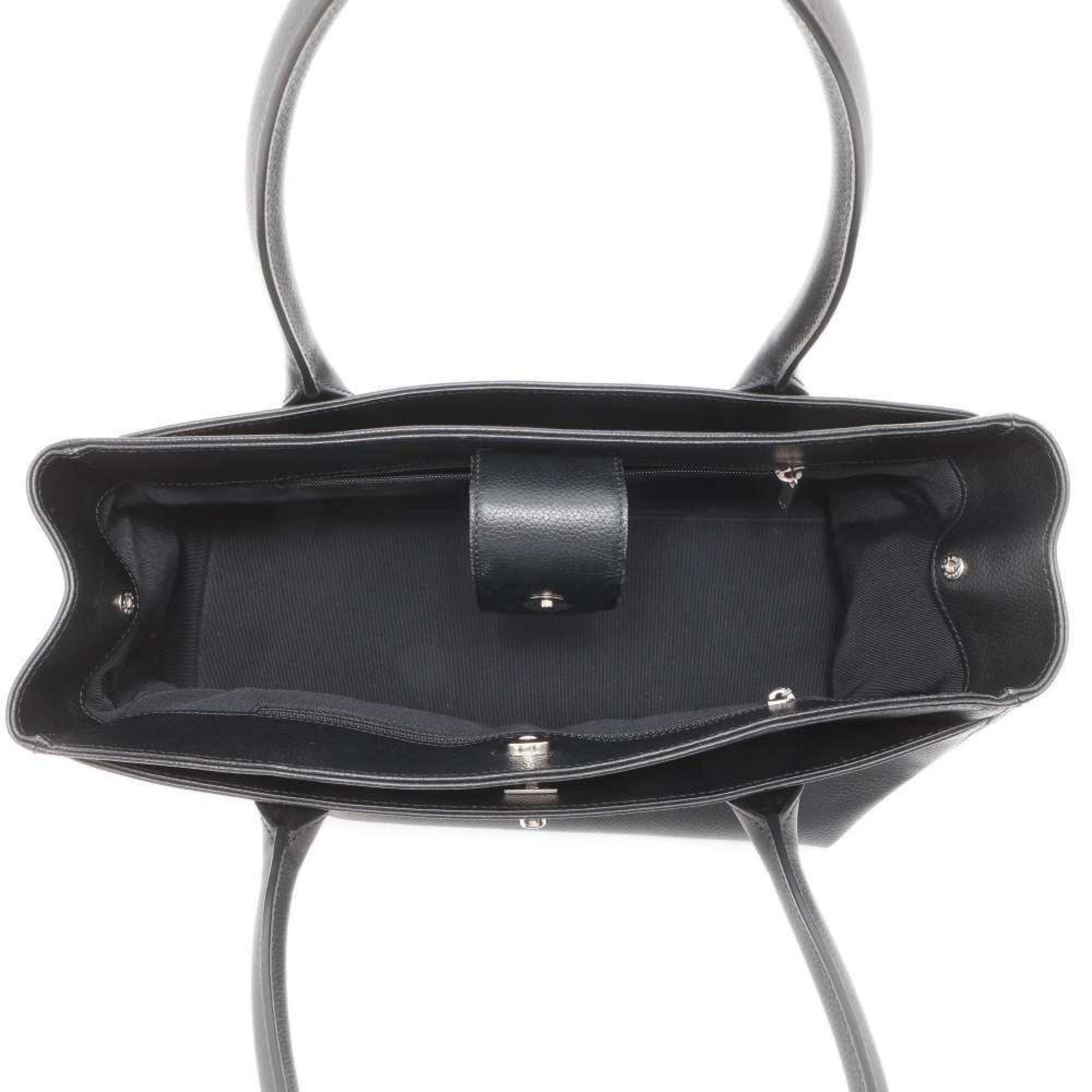 Chanel Tote Bag Coco Mark Executive Line A67282 CHANEL Handbag Black