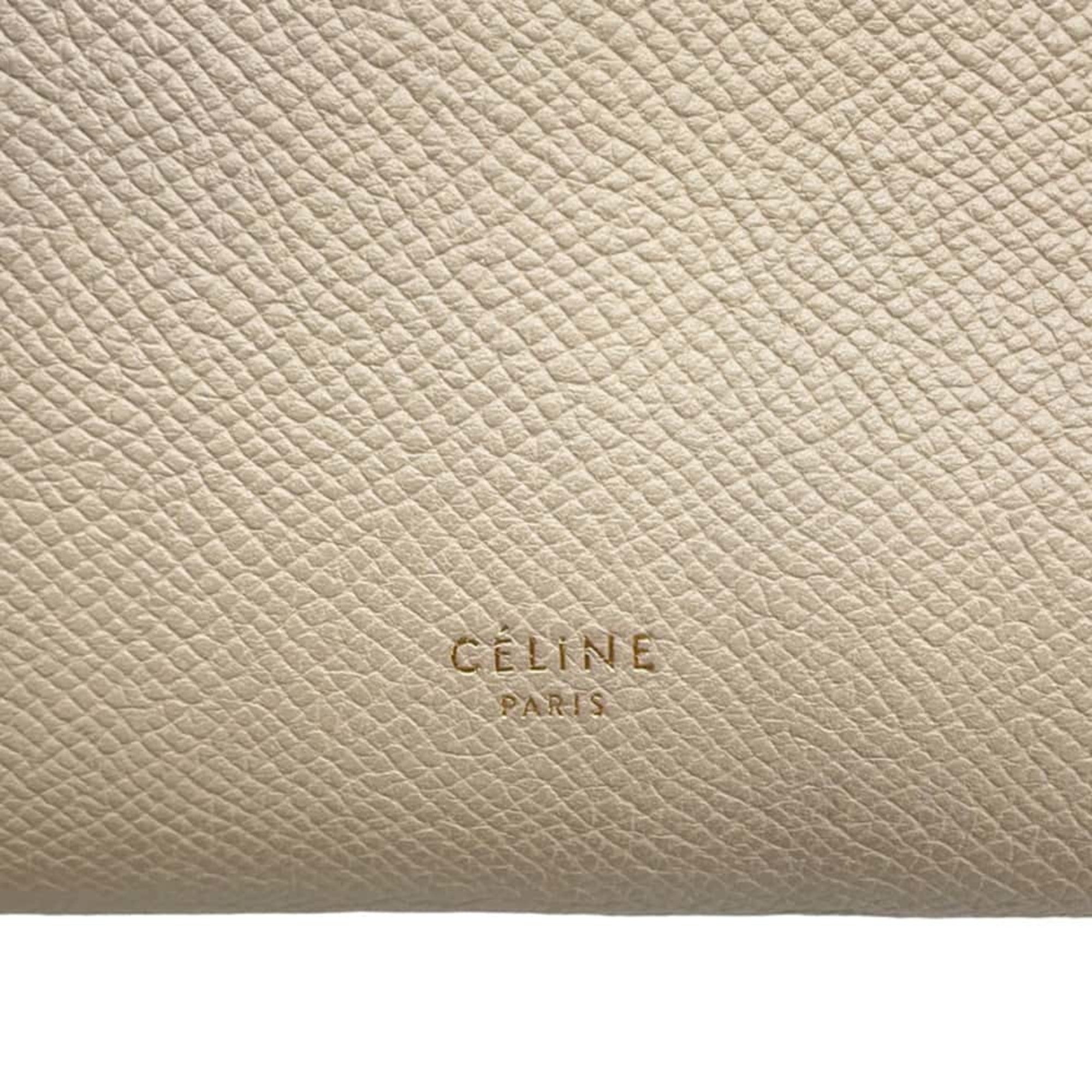 Celine handbag belt bag leather 189103ZVA CELINE 2way shoulder