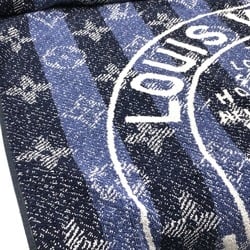 LOUIS VUITTON Louis Vuitton Monogram TRUNKS & S Beach Towel Bath Cotton Men's Women's Blue