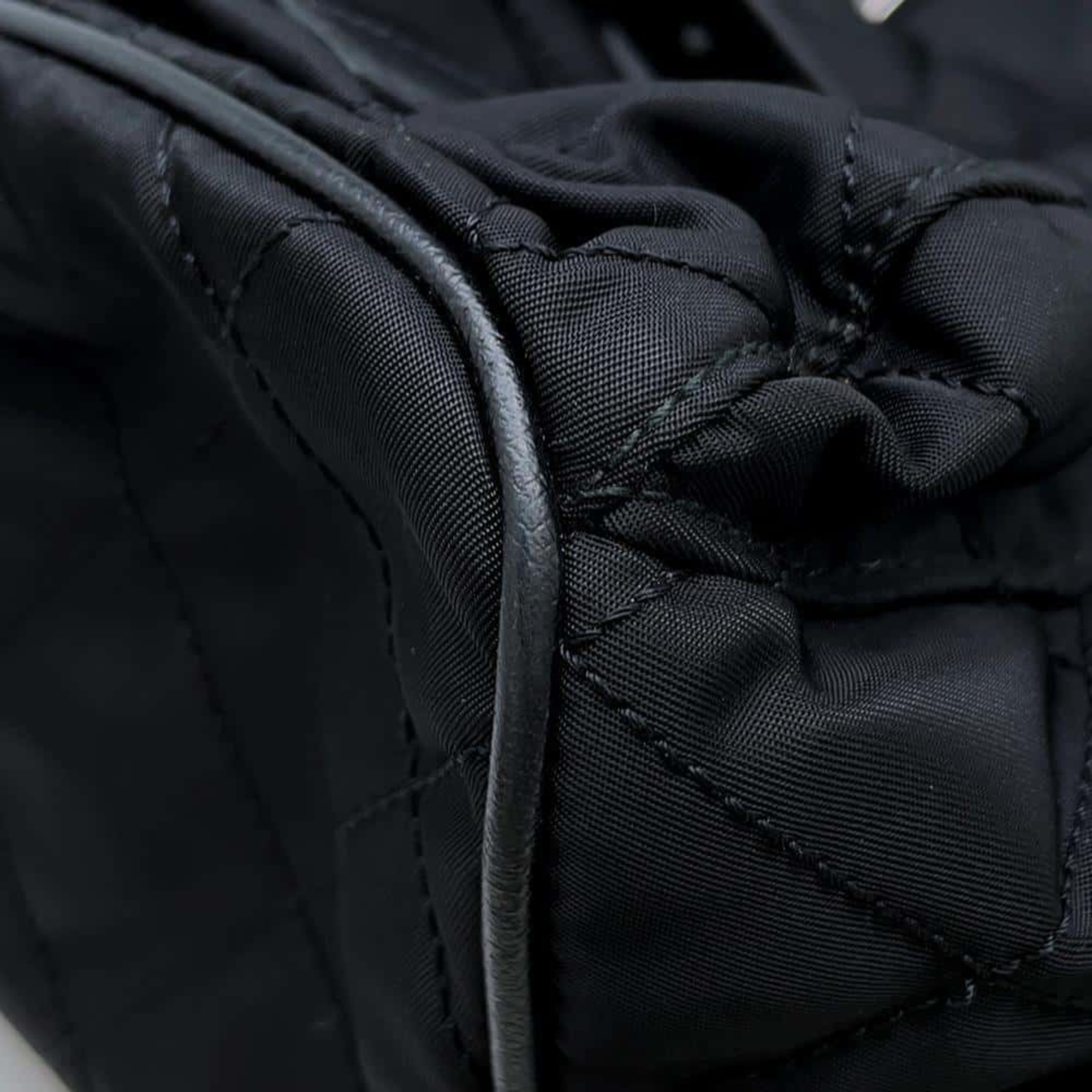 Prada Backpack Nylon Quilted 1BZ811 PRADA Bag Black