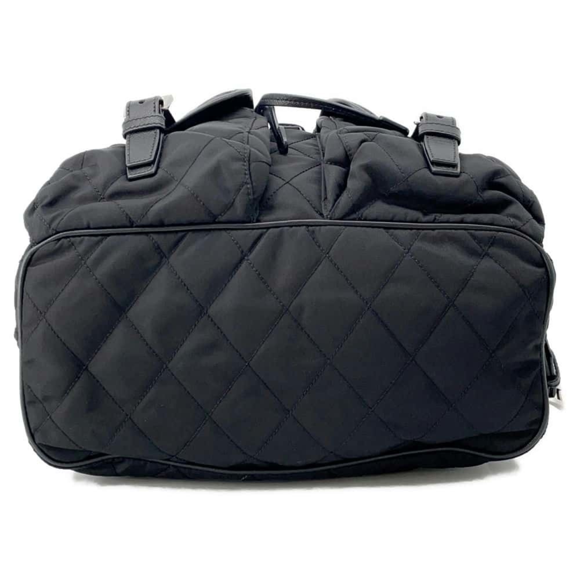 Prada Backpack Nylon Quilted 1BZ811 PRADA Bag Black