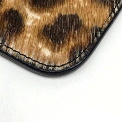 MCM Leopard PHENOMENON Collaboration Men's Women's iPad Case Pony Brown