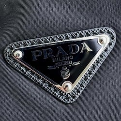 Prada Shoulder Bag Triangle Nylon 1BH190 PRADA Black