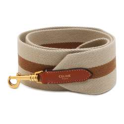 CELINE Shoulder Strap Canvas