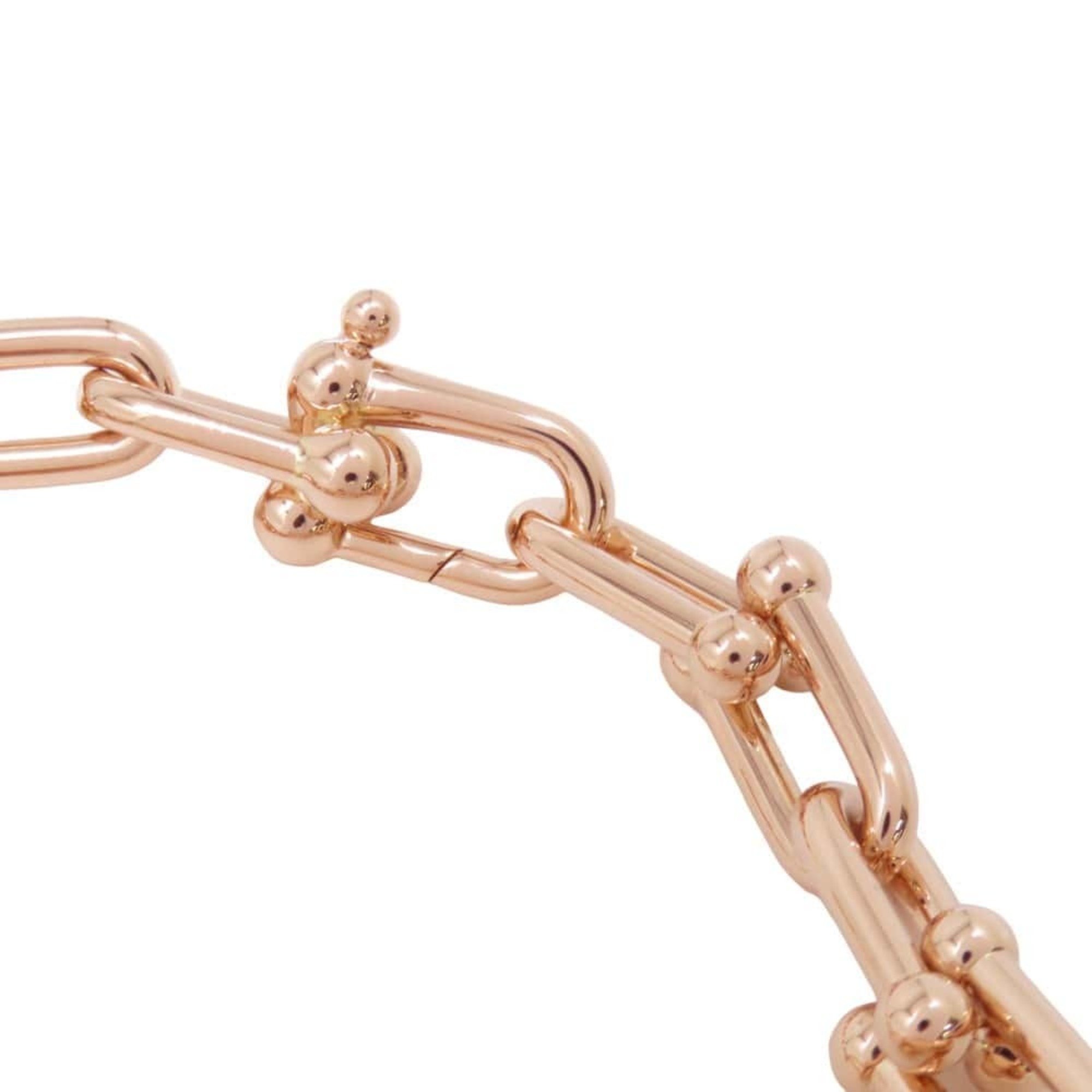 Tiffany bracelet hardware link medium K18PG pink gold & Co.