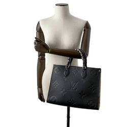 Louis Vuitton Tote Bag Monogram Empreinte On the Go MM M45607 2way Black