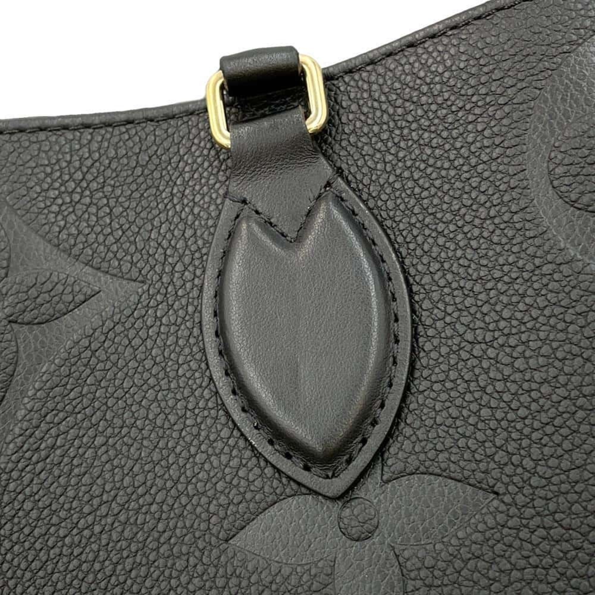 Louis Vuitton Tote Bag Monogram Empreinte On the Go MM M45607 2way Black