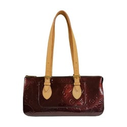 Louis Vuitton Monogram Vernis Women's Shoulder Bag Amarante,Red Color