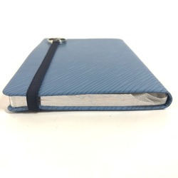 LOUIS VUITTON Louis Vuitton Epi Cahier Gustave PM Memo Pad Notebook Stationery Leather Women's Blue