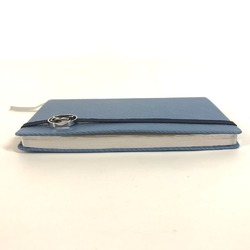 LOUIS VUITTON Louis Vuitton Epi Cahier Gustave PM Memo Pad Notebook Stationery Leather Women's Blue