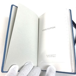 LOUIS VUITTON Louis Vuitton Epi Cahier Gustave PM Memo Pad Notebook Stationery Leather Women's Blue