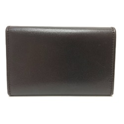 PRADA M25 6-ring key case, leather, men's, black