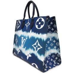 Louis Vuitton Tote Bag Monogram LV Escar On the Go GM M45120 LOUIS VUITTON Blue