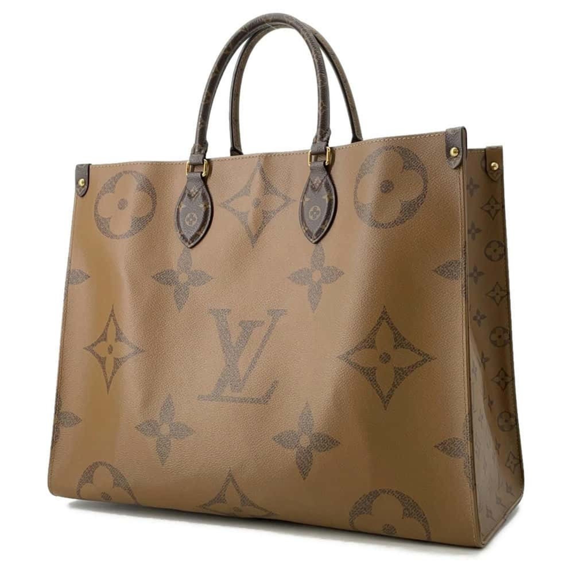 Louis Vuitton Tote Bag Monogram Reverse Giant On the Go GM M45320 LOUIS VUITTON Shoulder 2way