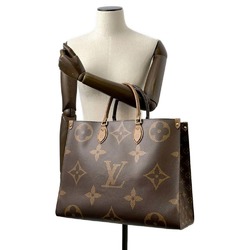 Louis Vuitton Tote Bag Monogram Reverse Giant On the Go GM M45320 LOUIS VUITTON Shoulder 2way