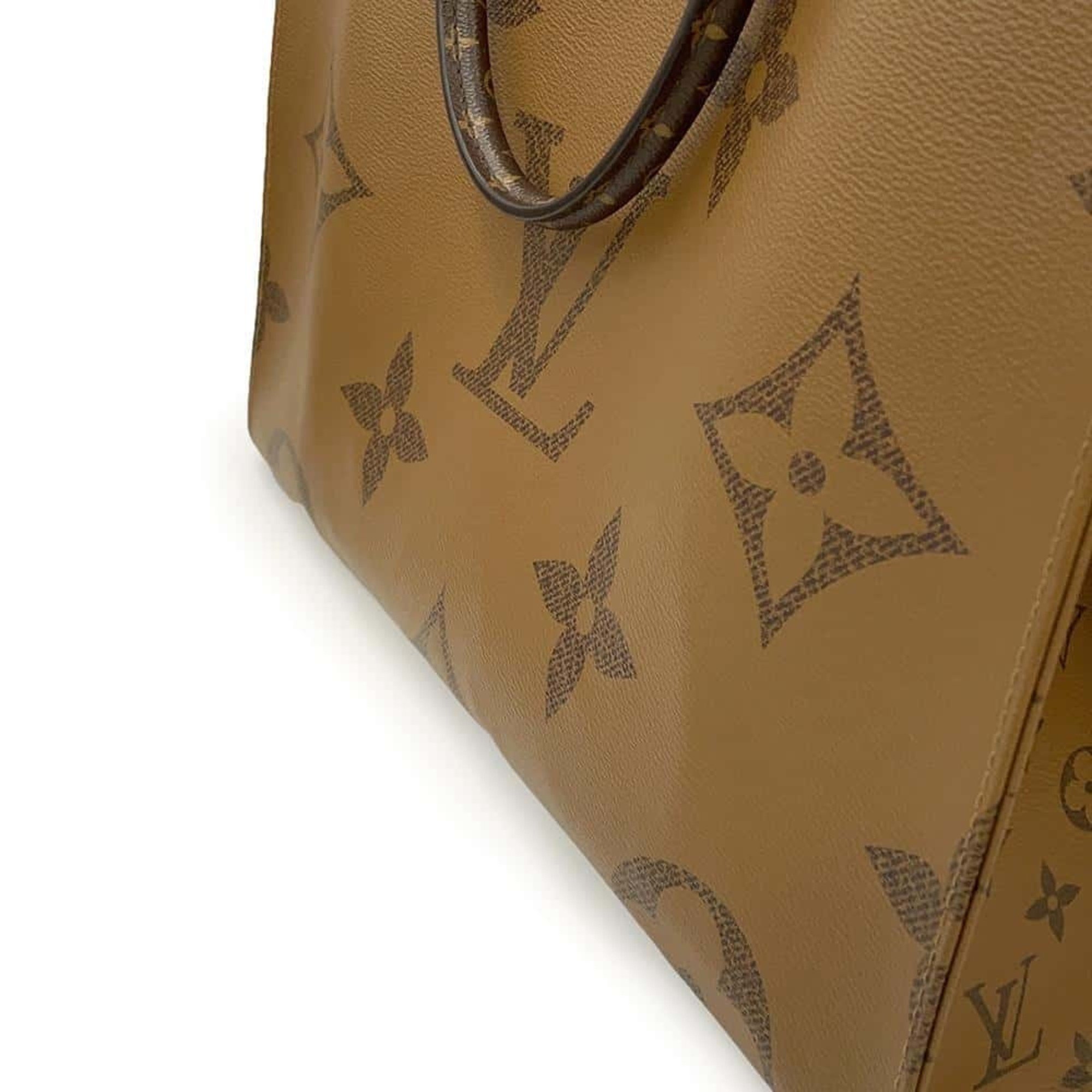 Louis Vuitton Tote Bag Monogram Reverse Giant On the Go GM M45320 LOUIS VUITTON Shoulder 2way