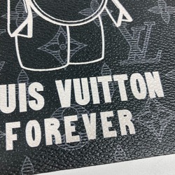 LOUIS VUITTON Louis Vuitton Monogram Eclipse Vivienne Stationery Memo Pad Notebook Canvas Women's Black