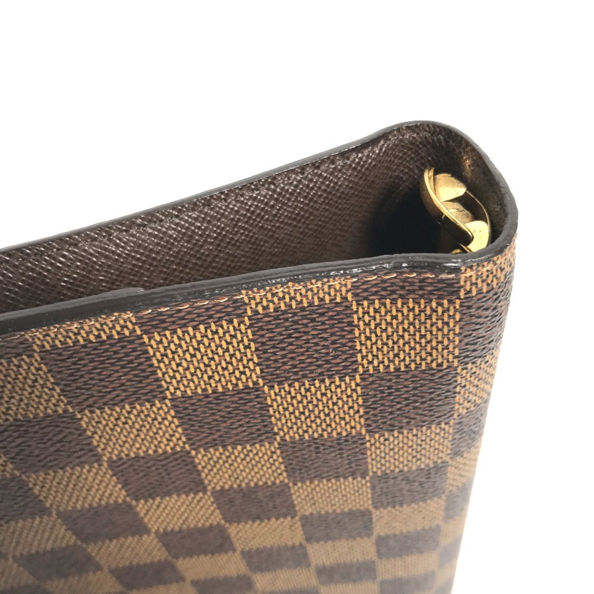 LOUIS VUITTON R20107 Damier Agenda GM Notebook Cover Canvas Women's Ebene Brown