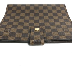 LOUIS VUITTON R20107 Damier Agenda GM Notebook Cover Canvas Women's Ebene Brown