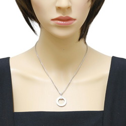 BVLGARI Necklace 18K Diamond Women's