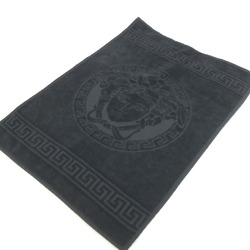 VERSACE Medusa Face Towel Cotton Men's Black