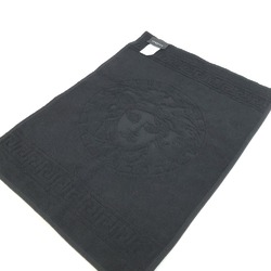 VERSACE Medusa Face Towel Cotton Men's Black