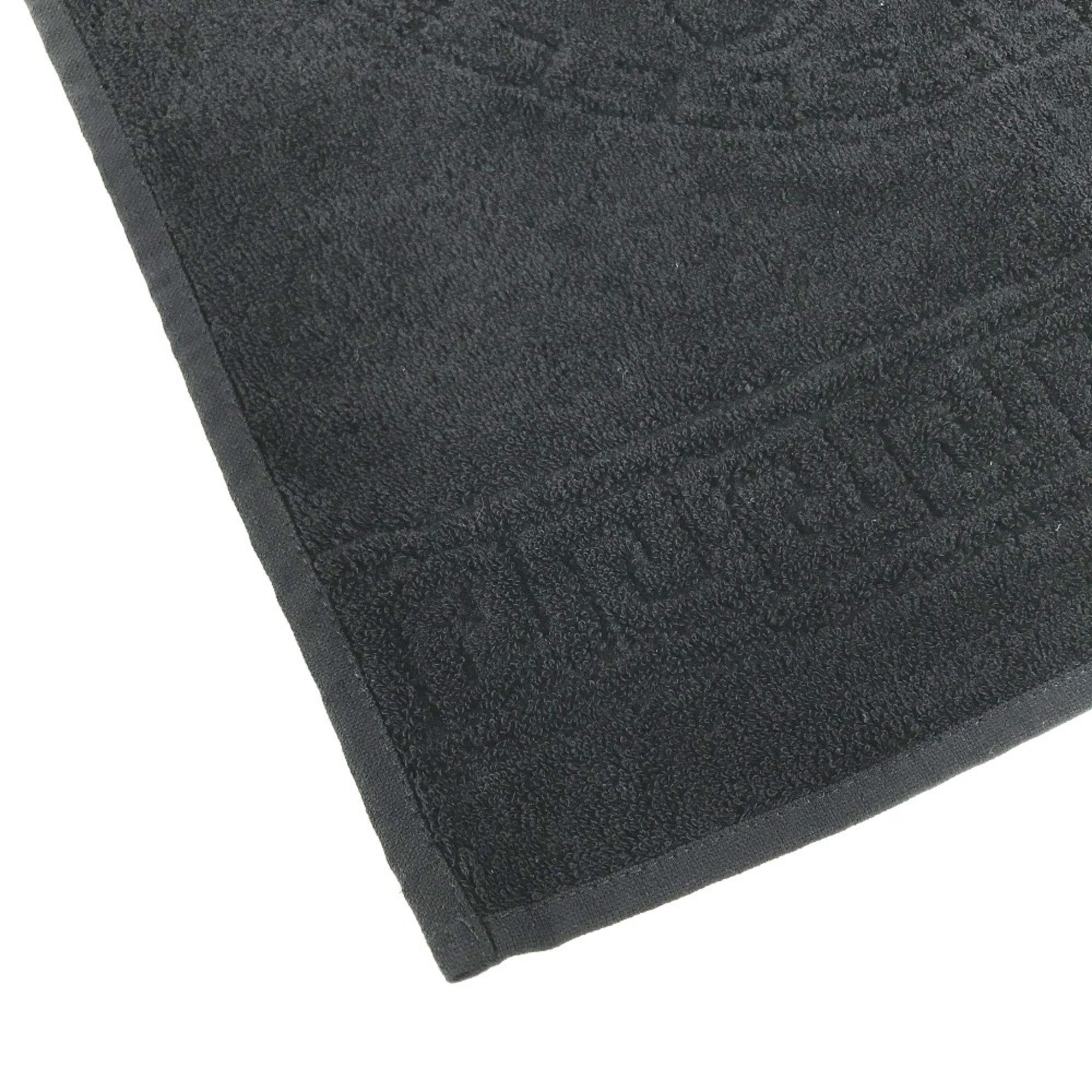 VERSACE Medusa Face Towel Cotton Men's Black