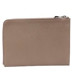 LOUIS VUITTON R99760 L-shaped Pochette Jour PM Pouch Clutch Bag Taurillon Women's Taupe Greige