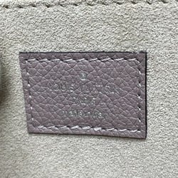 LOUIS VUITTON R99760 L-shaped Pochette Jour PM Pouch Clutch Bag Taurillon Women's Taupe Greige