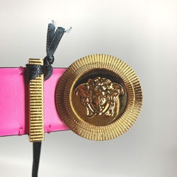 VERSACE Medusa Belt Leather Women's Pink