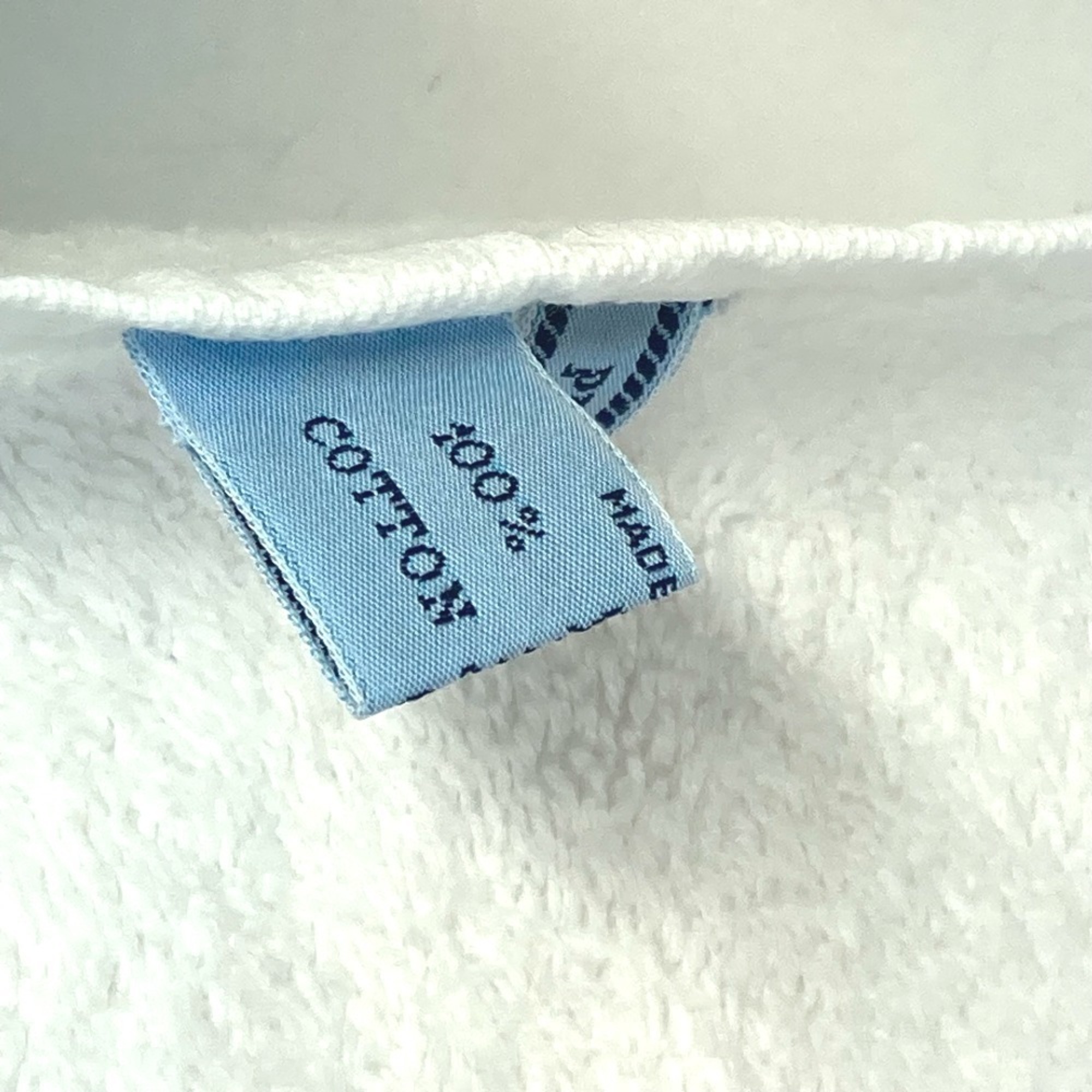 PRADA Prada Bath Towel, Knee Blanket, Beach Cotton, Women's, White