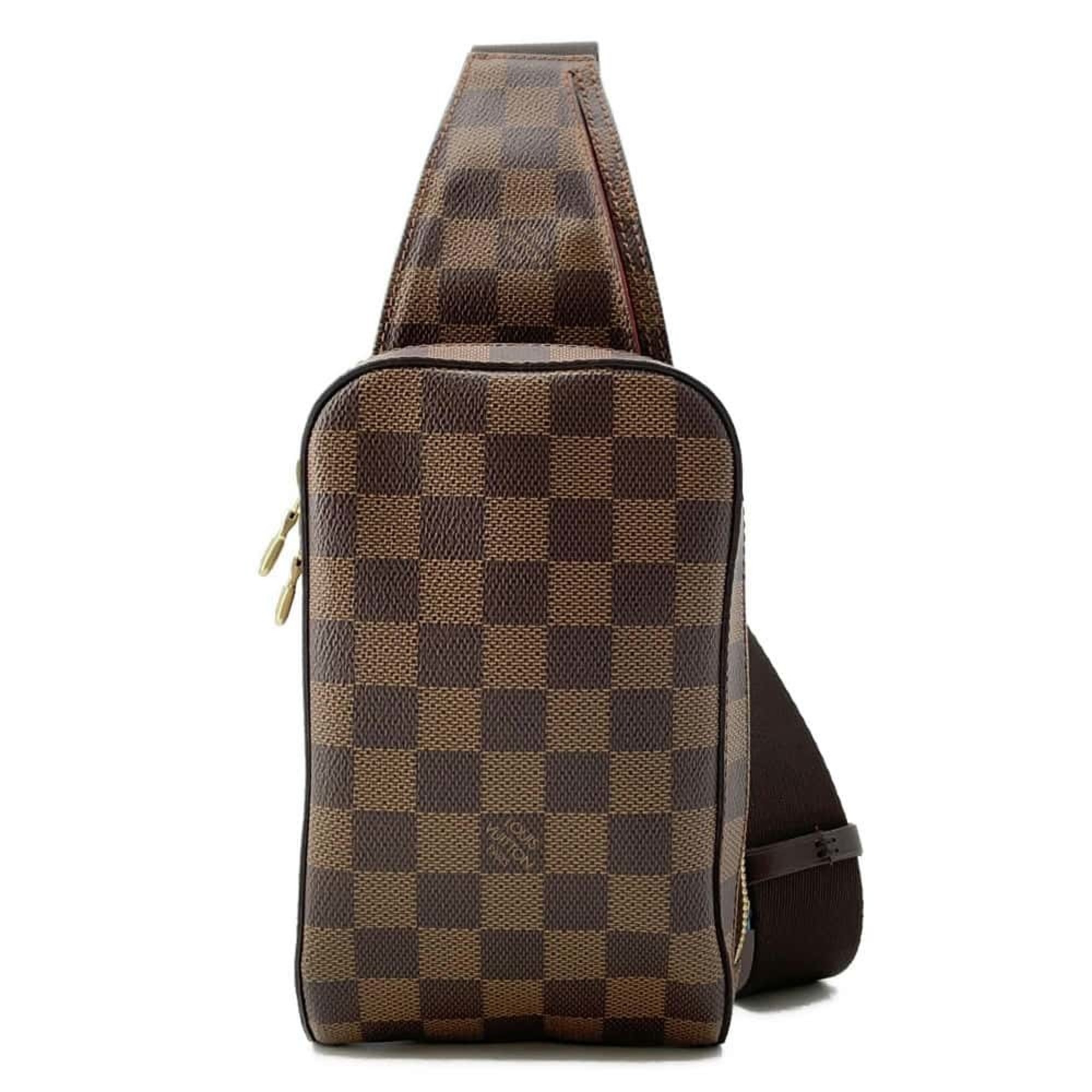 Louis Vuitton Body Bag Damier Ebene Geronimos N51994 LOUIS VUITTON Shoulder Waist Pouch