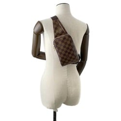 Louis Vuitton Body Bag Damier Ebene Geronimos N51994 LOUIS VUITTON Shoulder Waist Pouch