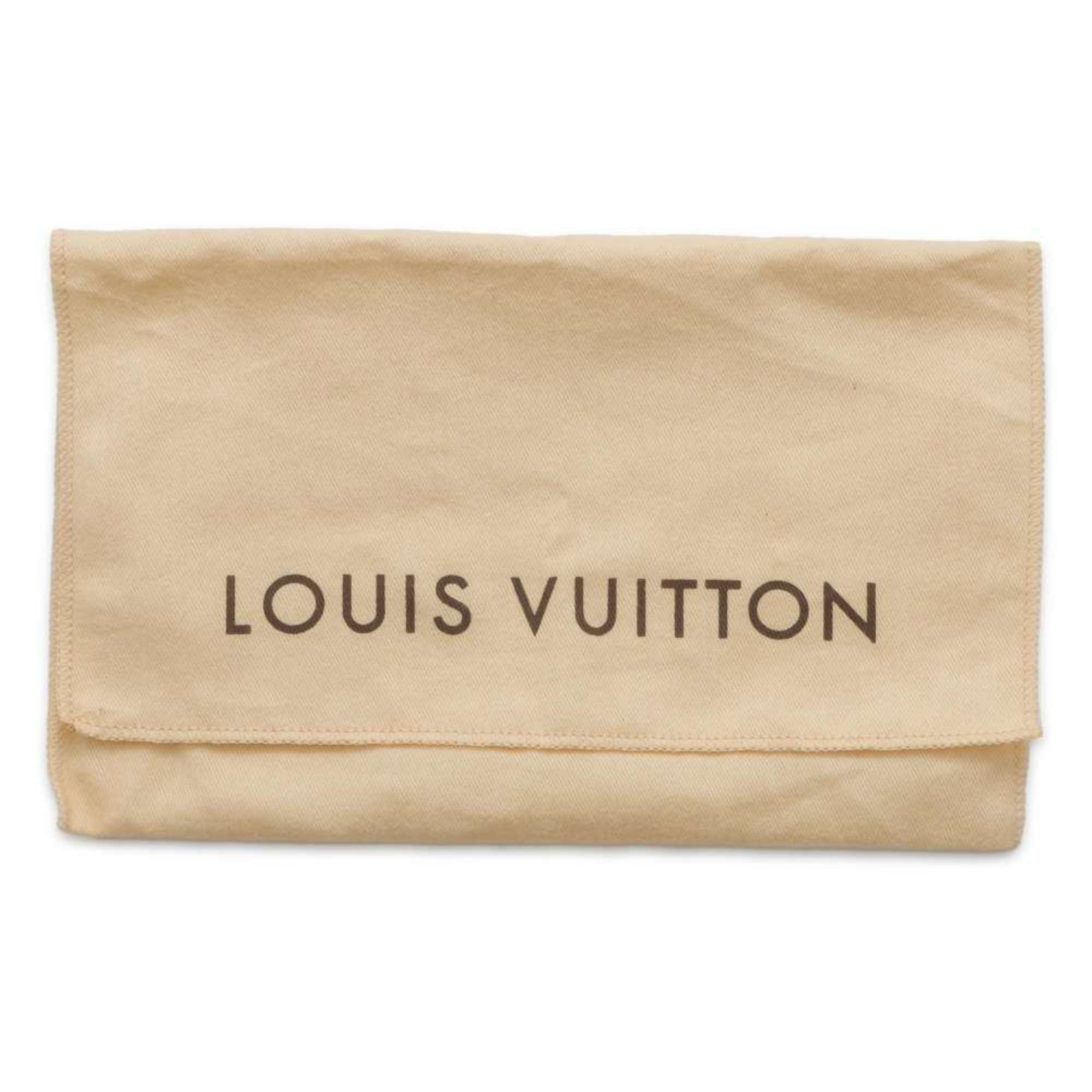 Louis Vuitton Long Wallet Zippy Lock Me Calf Leather M62949 LOUIS VUITTON Round