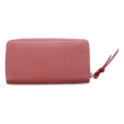 Louis Vuitton Long Wallet Zippy Lock Me Calf Leather M62949 LOUIS VUITTON Round