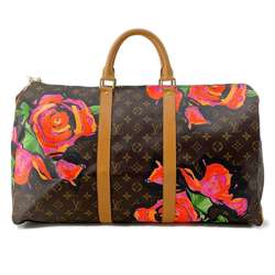 Louis Vuitton Boston Bag Monogram Rose Keepall 50 M48605