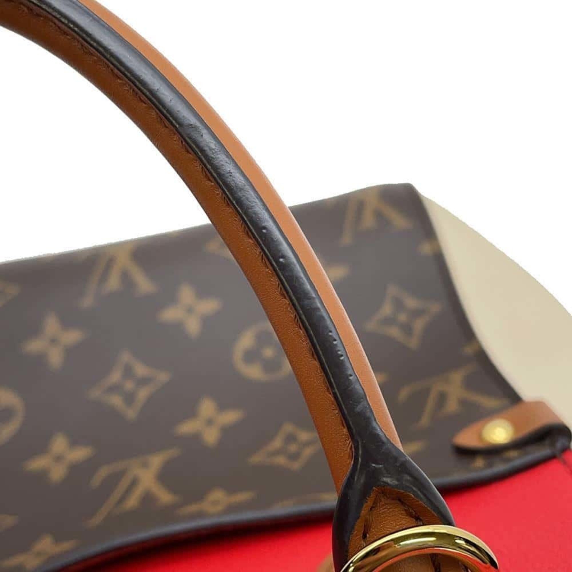 Louis Vuitton Handbag Fold Tote PM Monogram Calf Leather M45389 LOUIS VUITTON Shoulder Bag