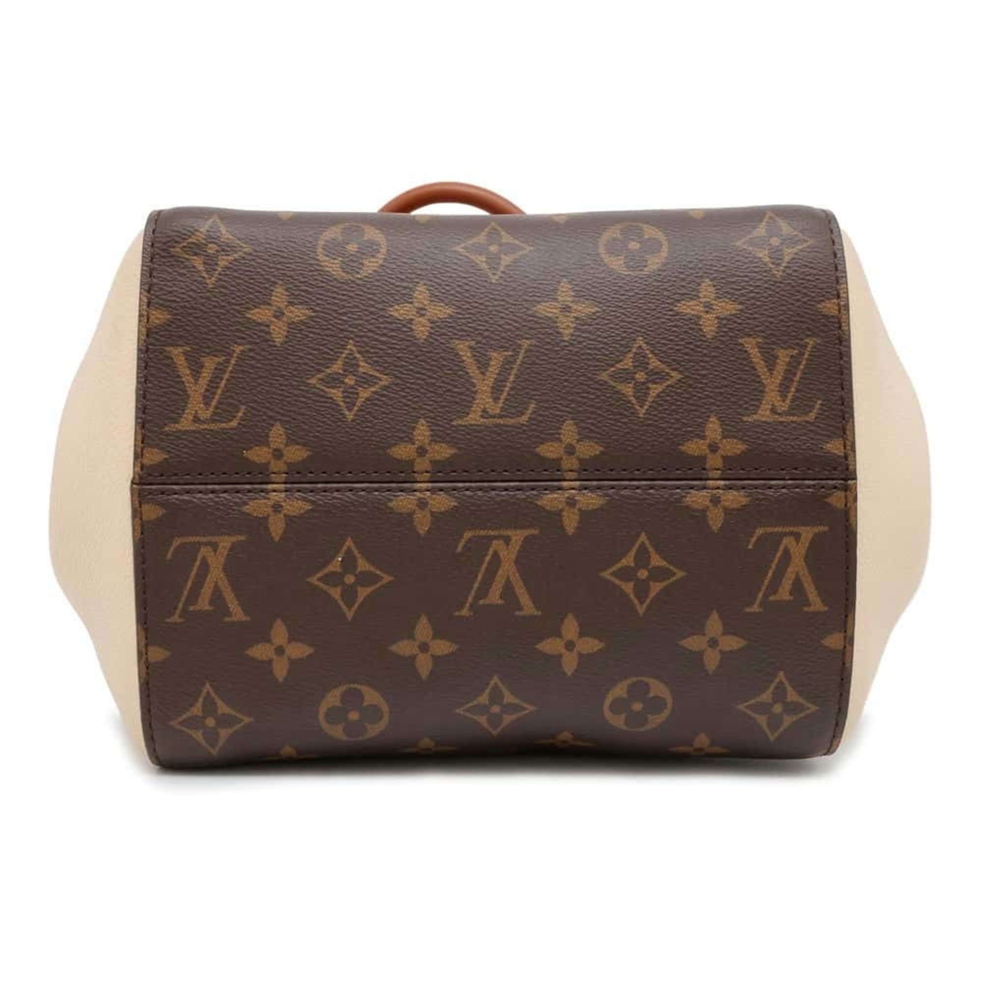 Louis Vuitton Handbag Fold Tote PM Monogram Calf Leather M45389 LOUIS VUITTON Shoulder Bag