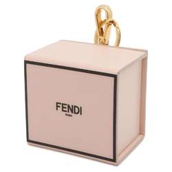 Fendi Keychain Box Leather 7AR894 FENDI Charm