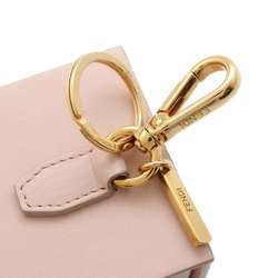 Fendi Keychain Box Leather 7AR894 FENDI Charm