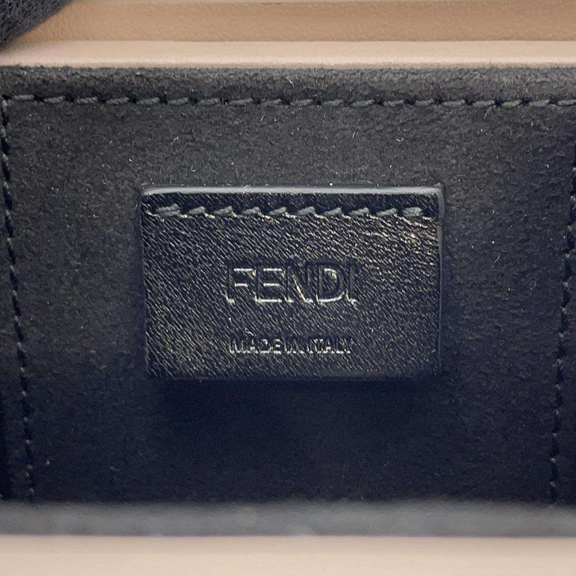 Fendi Keychain Box Leather 7AR894 FENDI Charm