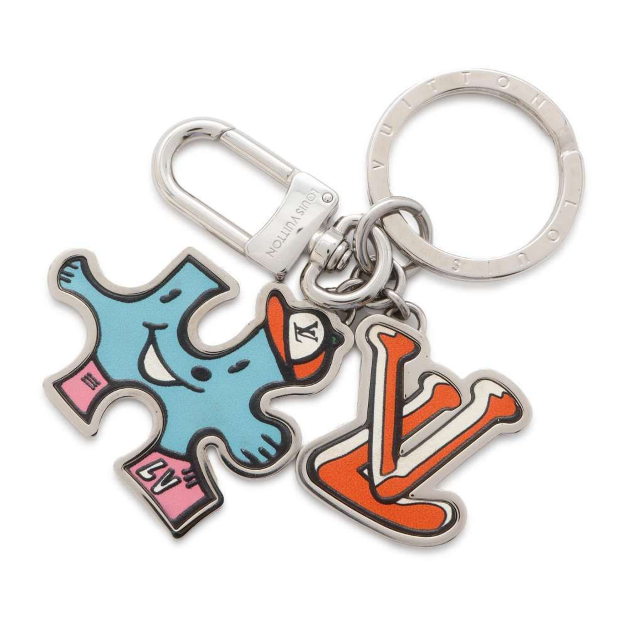 Louis Vuitton Keychain Portocle LV Puzzle Metal MP3453 LOUIS VUITTON Charm