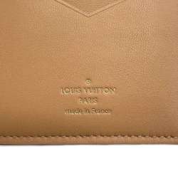 Louis Vuitton Long Wallet LV Vertical Taurillon Leather M81330 LOUIS VUITTON Black