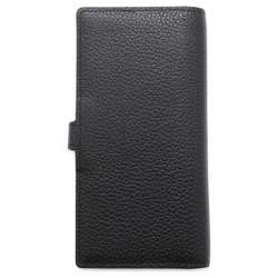 Louis Vuitton Long Wallet LV Vertical Taurillon Leather M81330 LOUIS VUITTON Black