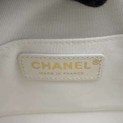 CHANEL Shoulder Bag Matelasse Coco Mark Small Camera AS2923 CAHNEL White