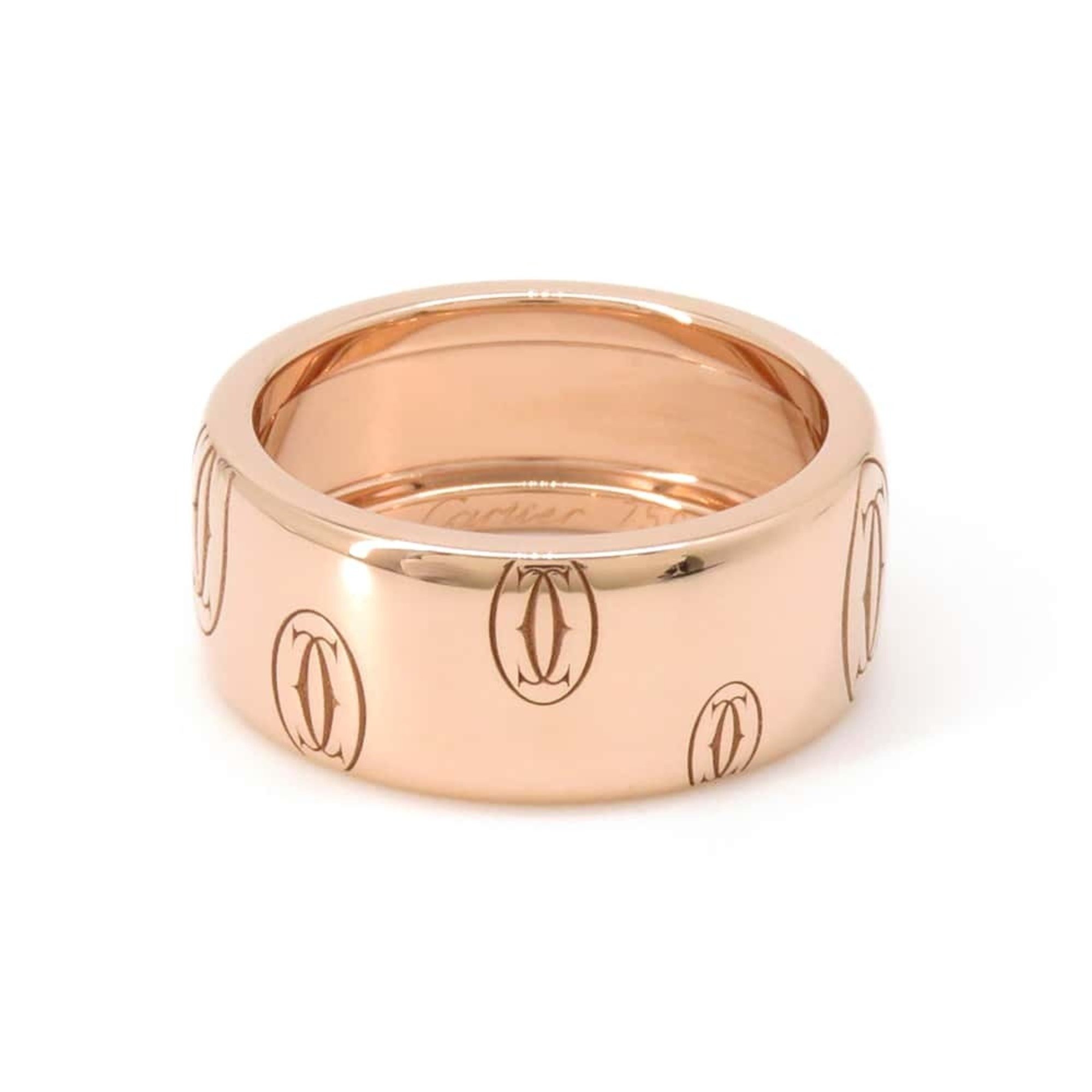 Cartier Ring Happy Birthday Large K18PG Pink Gold Size 51